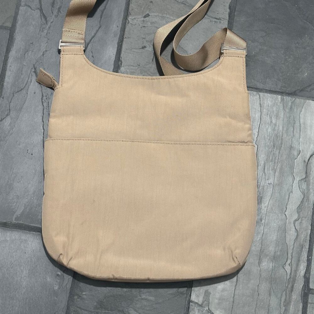 Baggallini Tan Nylon Crossbody Bag - Picture 4 of 7